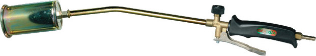 Αποσπώμενο φλόγιστρο με μπουρού Ø60 και σκανδάλη για φιάλη υγραερίου μήκους 58 εκατοστών